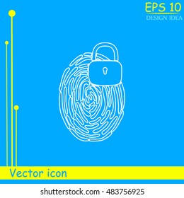 Fingerprint icon