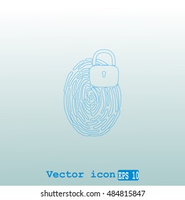 Fingerprint icon