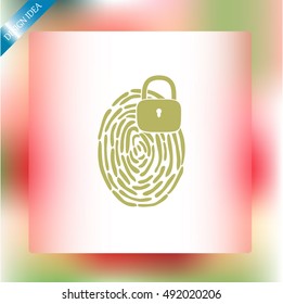 Fingerprint icon