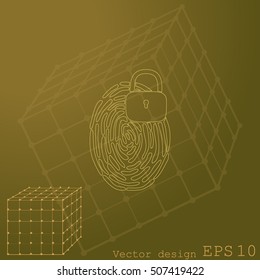 Fingerprint icon