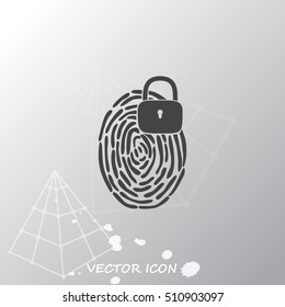 Fingerprint icon