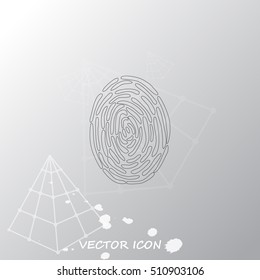 Fingerprint icon