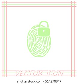 Fingerprint icon