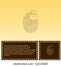 Fingerprint icon