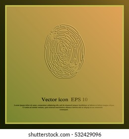 Fingerprint icon