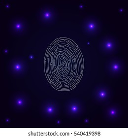 Fingerprint icon