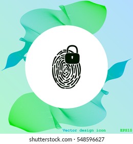 Fingerprint icon