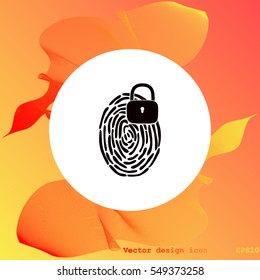 Fingerprint icon