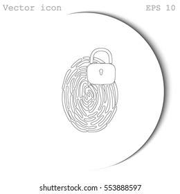 Fingerprint icon