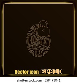 Fingerprint icon