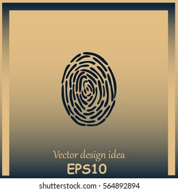 Fingerprint icon
