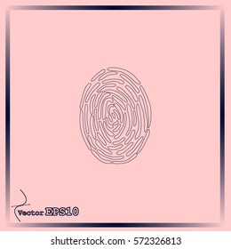 Fingerprint icon