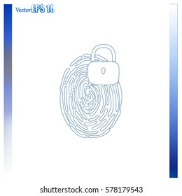 Fingerprint icon