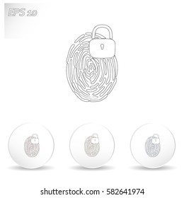 Fingerprint icon