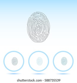 Fingerprint icon
