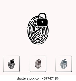 Fingerprint icon