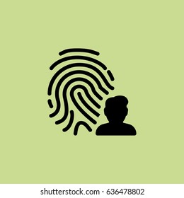fingerprint icon