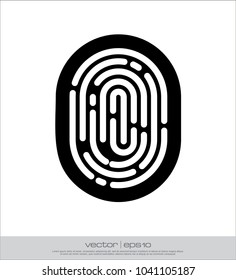 fingerprint icon template