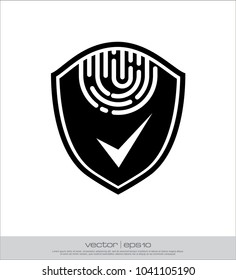 fingerprint icon template