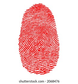 fingerprint illustration
