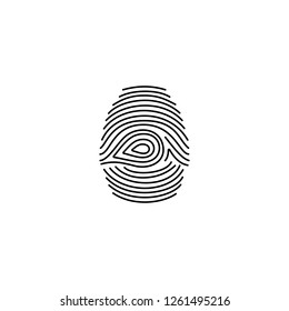 Fingerprint line design