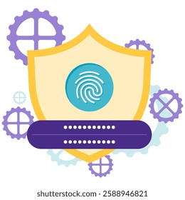 fingerprint login, digital security and access points