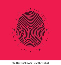 fingerprint logo eps file is ready