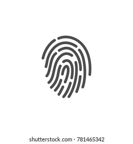 Fingerprint Logo Images Stock Photos Vectors Shutterstock