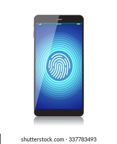 Fingerprint mobile phone