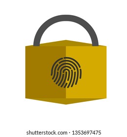 Fingerprint on master key , vector