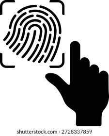 Contraseña de huellas dactilares Autenticación de Inicio de sesión Autorización Identificación Autenticar Escaneo 14863