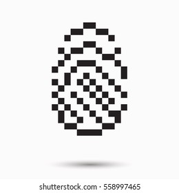 Fingerprint Scan Icon