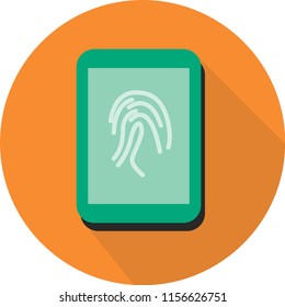Fingerprint Scan Icon Design
