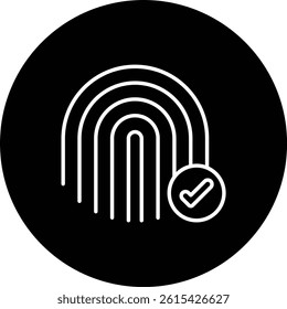 Fingerprint Scanner vector icon. Can be used for printing, mobile and web applications.