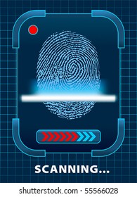 Finger-print scanning