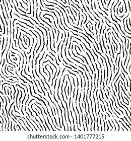 Fingerprint seamless background on square shape.