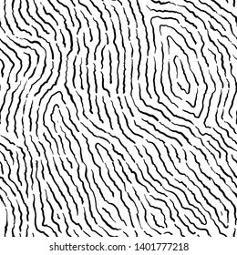 Fingerprint seamless background on square shape.