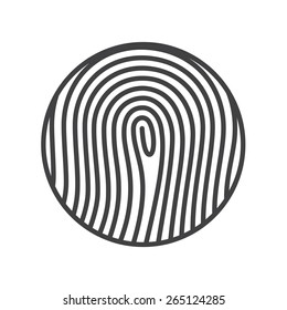 Fingerprint sign.
