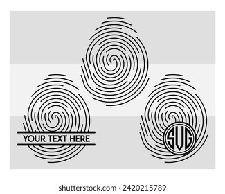 Fingerprint, Fingerprint Silhouette, Thumbprint, Biometric, Heart Fingerprint, Scanner Silhouette, 