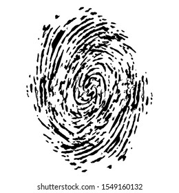 fingerprint. This imprint. Fingerprint scanner