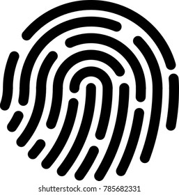fingerprint vector for your design or logo