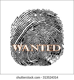 fingerprint with wanted 