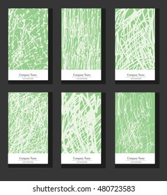 fingers drawn vector group of stylish cards ritual matrimony married birthday valentine's day party invitation or smartphone scene poster banner poster card poster billboard billboard party abstract b