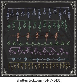 fingers drawn vector straight outline series and design piece in laughing new year and merry xmas fancy on chalkboard scene joyful makeup straight classic tree white holiday nails star partnership han