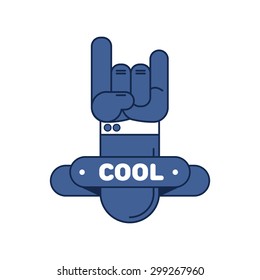 fingers rock'n'roll hand culture