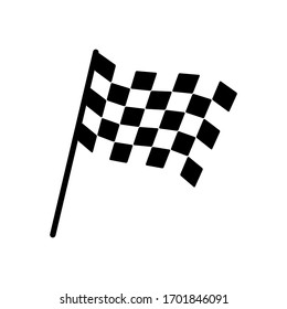 Finish Flag Icon Design Vector Template