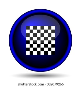 Finish flag icon. Internet button on white background. EPS10 vector
