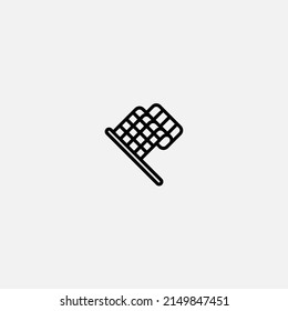 Finish flag icon sign vector,Symbol, logo illustration for web and mobile