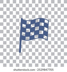 finish flag icon , start icon
