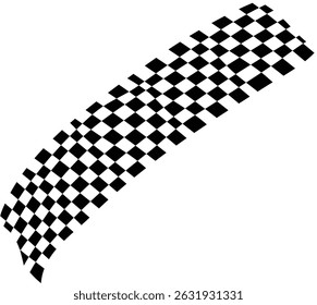 finish flag race waving vector illustration. Good for banner, poster, greeting card, party card, invitation, template, advertising, campaign, and social media.